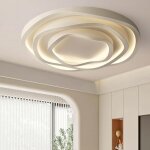 Moderne plafonnier, dimmable 3000k - 6516k luminaire plafonnier, lustre de lampe de forme de cr�ativit� ...