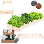 Modo24 zp09 carr� potager sur�lev� en escalier modulable, bois de pin, herbes / l�gumes, jardin / terrasse, ...