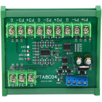 Module de capteur de temp�rature, collecte de r�sistance pt100 rtd rs485 avec bo�tier de rail de guidage ...