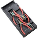 Module plastique facom pince pour circlips, m�choires droites et courbes 4 pcs.