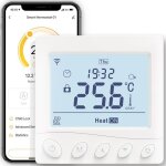 Moes thermostat connect� wifi chauffage de chaudi�re � gaz, calendrier et t�l�commande sans hub, compatible ...