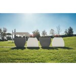 Monacis - cache - pot vase mod. c?ur en resine 100x30x80h moderne couleur : anthracite - colore: antracite ... Monacis - cache - pot vase mod. c?ur en resine 100x30x80h moderne couleur : anthracite - colore: antracite ...