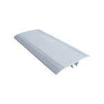 Moncoffrage - couvre joint de faade plat pvc - largeur 5 cm - blanc (l. 3m + clips)