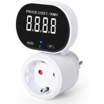 Moniteur de consommation �lectrique ac230v 16a compteur de puissance lcd, wattm�tre prise ue, surveillance ...