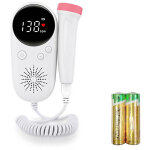 Moniteur doppler f?tal pr�natal pour une utilisation � domicile avec �cran lcd, mesure du rythme cardiaque ...