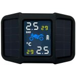 Moniteur de pression des pneus pour voiture et moto avec capteur transducteur et batterie au lithium