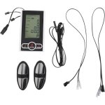 Moniteur de v�lo d'appartement, compteur de vitesse, affichage num�rique avec capteur de fr�quence cardiaque, ...