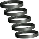 Monmobilierdesign ? lot de 5 joints en silicone ? 80 mm ? r�sistant jusqu'� 200 �c ? pour po�les � pellets, ...
