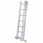 Monmobilierdesign - atra echelle transformable en aluminium 3 plans 7 marches