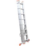 Monmobilierdesign - xtra echelle transformable en aluminium 3 plans 8 marches