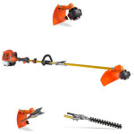 Monster 620 - d�broussailleuse multifonction 3 - en - 1 � moteur 2 temps avec disque 3 dents, t�te tap ...