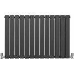 Monster - shop - radiateur plat mural 60 x 91 cm gris anthracite pour salle de bain, cuisine, maison ...