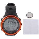 Montre altim�tre barom�tre �tanche multifonction avec thermom�tre et r�tro�clairage pour p�che ext�rieure ...