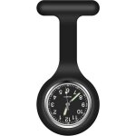 Montre infirmi�re avec clip, montre infirmi�re, housse en silicone �lastique pour �viter la casse, aiguilles ...