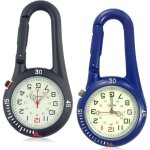 Montre mousqueton (lot de 2), montre de poche mousqueton, montre - bracelet �tanche, montre d'infirmi�re, ...