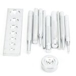 Montre trou poinon pinces oeillet mini bricolage en cuir main rparation outil bande sangle lien ceinture ...