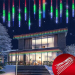 Monzana ? guirlande lumineuse d'ext�rieur 8, 6 m ? 480 led effet pluie stalactite ? ip44 pour int�rieur ...