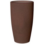 Bamb� 70 jardini�re ronde d'int�rieur et d'ext�rieur pour plantes et fleurs tr�s r�sistante au passage ...