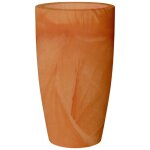 Bamb� 70 jardini�re ronde d'int�rieur et d'ext�rieur pour plantes et fleurs tr�s r�sistante au passage ...