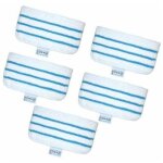 Mop pads de remplacement pour black + decker steam mop fsm1610 / fsm1630 lavable mopping pad accessoires, ...