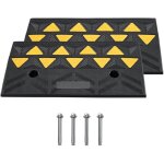 Mophorn lot de 2 rampes de trottoir en caoutchouc , hauteur de 4, 3 po, rampes de seuil robustes d'une ... Mophorn lot de 2 rampes de trottoir en caoutchouc , hauteur de 4, 3 po, rampes de seuil robustes d'une ...