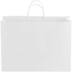 Lot de 50 sacs en papier kraft avec poignées, grands sacs d'épicerie réutilisables et recyclables, sacs ... Lot de 50 sacs en papier kraft avec poignées, grands sacs d'épicerie réutilisables et recyclables, sacs ...