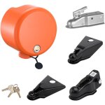 Mophorn antivol d'attelage pour remorque compatible avec coupleurs de boule de 47, 5 mm, 50, 6 mm et ...