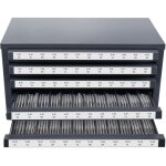 Mophorn - armoire distributeur de robinets, organiseur  cinq tiroirs pour robinets en acier 2 - 56 - ...