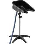 Mophorn bac � shampooing sur pied avec hauteur et inclinaison ajustables, �quip� d'un tuyau de vidange, ...