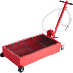 Mophorn bac � vidange d'huile mobile, capacit� 75, 7 l, �quip� d'une pompe manuelle, tuyau de 2, 2 m, ...