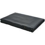 Mophorn bche en maille pour camion  benne basculante , 6 x 14 pi, housse robuste noire enduite de pvc ...