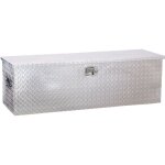 Mophorn bote  outils en aluminium pour camion, 1244, 6x381x381 mm, coffre de rangement avec poignes ...