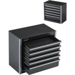 Mophorn boîte à outils en métal 8, 6 pouces portable avec 5 tiroirs, acier robuste, doublures eva, patins ... Mophorn boîte à outils en métal 8, 6 pouces portable avec 5 tiroirs, acier robuste, doublures eva, patins ...