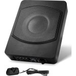Mophorn - caisson de basses sous sige de voiture 10' 240w, caisson de basses audio mince et amplifi, ...