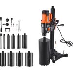 Mophorn carotteuse à diamant avec diamètre de perçage de 20 à 254 mm, perceuse à béton sur pied 2500 ... Mophorn carotteuse à diamant avec diamètre de perçage de 20 à 254 mm, perceuse à béton sur pied 2500 ...