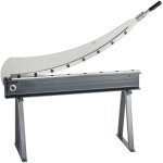Mophorn cisaille guillotine manuelle 1000 mm, outil de dcoupe en q235 avec support, prcision leve, ...