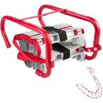 Mophorn �chelle de corde 4 m, �chelle de secours incendie pliable � 2 �tages, capacit� de charge de 453, ...