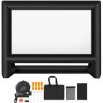 Mophorn �cran de projection gonflable 610 cm en diagonale, format 16:9, tissu 600d lavable, avec sac ...