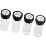 Mophorn �talon de turbidit� 20 / 100 / 400 / 800 ntu 20 ml chacun, solution standard pour turbidim�tre, ...