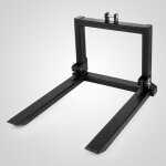 Mophorn fourche � palette � attelage 3 points 2000 lb, 25, 5 po x 22 po x 41 po, pour tracteur et chargeur ...
