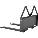 Mophorn fourches � palettes pour chargeuses compactes avec cadre de 1160 mm, fourches de 1220 mm, capacit� ...