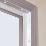Mophorn - joint d'tanchit pour porte de garage de 34 pi, impermabilisation universelle, composite ...