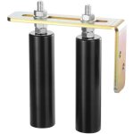 Mophorn kit de portail coulissant, quincaillerie de roulement de 6 po avec support en l, rouleaux coulissants ...