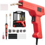 Mophorn - kit de soudage plastique deluxe, pistolet de soudage plastique 100 w + fer  souder 60 w / ...