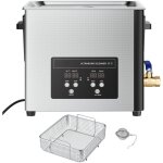 Mophorn nettoyeur � ultrasons 15 l, appareil de nettoyage 240 w 40 khz, avec panier et �cran num�rique, ...