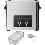 Mophorn nettoyeur  ultrasons 6 l, appareil de nettoyage par ultrasons 120 w 40 khz, avec panier et cran ...