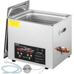 Vevor nettoyeur a ultrasons numerique 10 l, chauffage 400 w, ultrasons 240 w, bac ultrasons avec chauffage ...