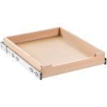 Mophorn - organiseur d'armoire coulissant - tagre  fermeture douce de 43, 2 cm de large x 53, 3 cm ...