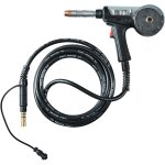 Mophorn - pistolet  bobine 200 a avec cble de 20 pieds, compatible avec les soudeuses mig hobart lronman ...