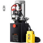 Mophorn - pompe hydraulique dc 12 v 4 l groupe hydraulique simple effet debit dehuile 3, 44 l / min max. ...